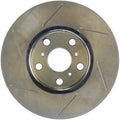 Stoptech auto part close-up