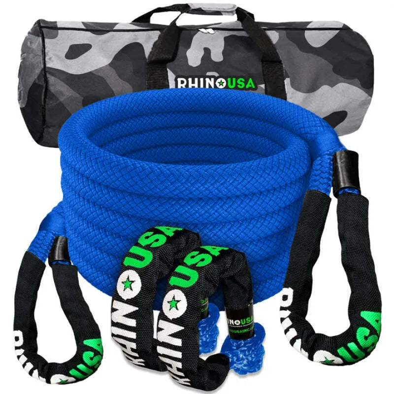 Rhino USA blue recovery gear