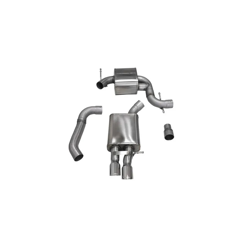 CORSA Performance polished cat-back exhaust