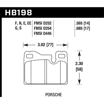 Hawk Performance auto part