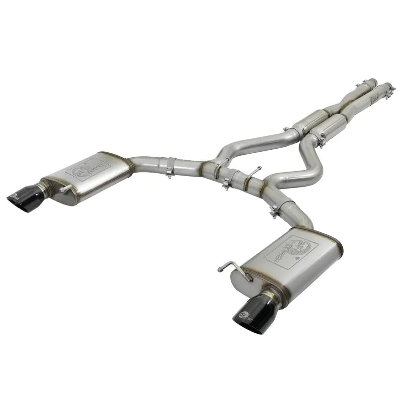 aFe black cat-back exhaust