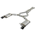 aFe black cat-back exhaust