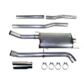 aFe cat-back exhaust detail
