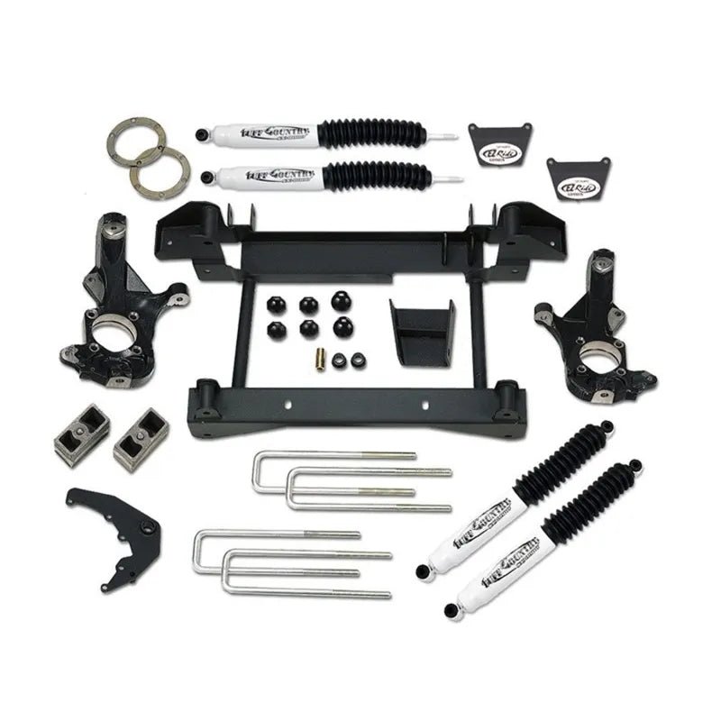 Tuff Country silver shock absorber