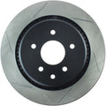 Stoptech auto part close-up