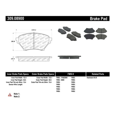 Stoptech auto part