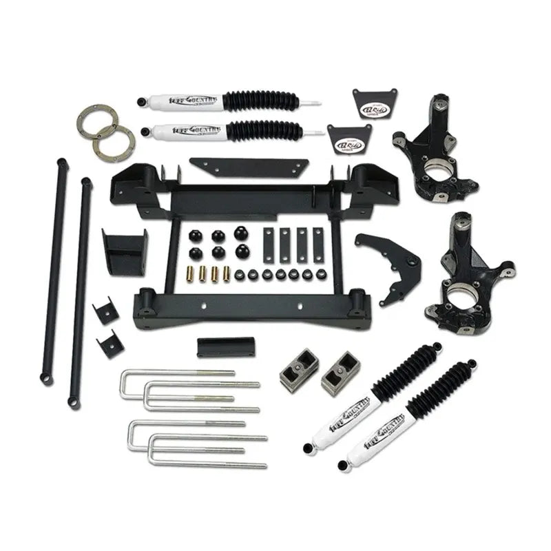 Tuff Country silver shock absorber