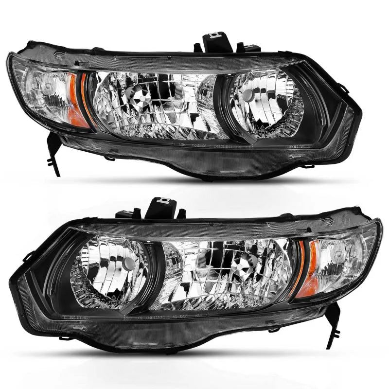 ANZO black headlights