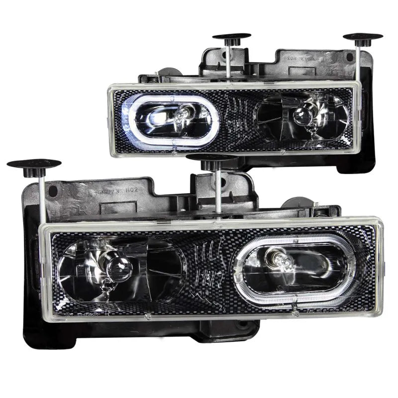 ANZO carbon headlights