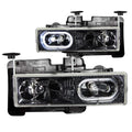 ANZO headlights detail