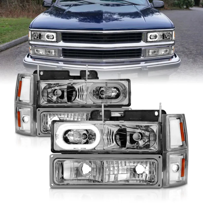 ANZO chrome headlights