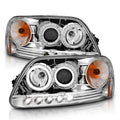 ANZO headlights close-up