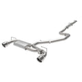 aFe polished cat-back exhaust