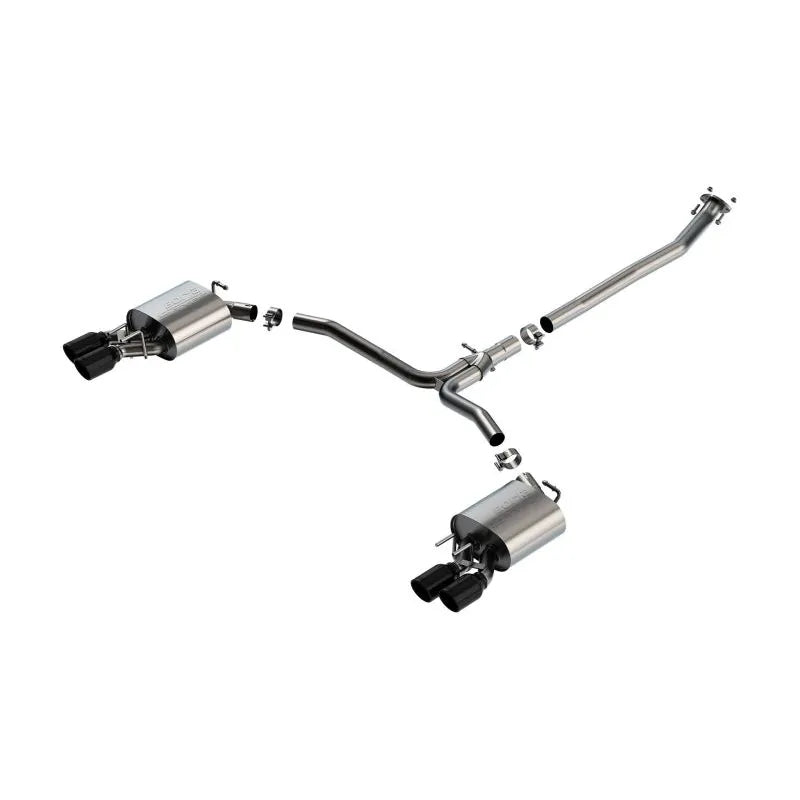 Borla black cat-back exhaust