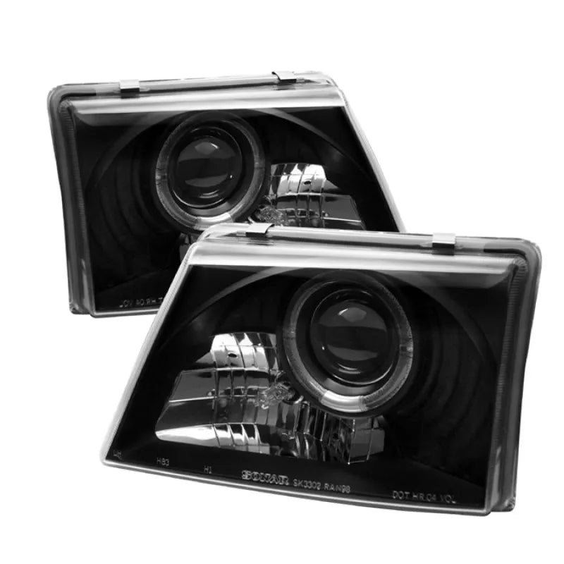 SPYDER black headlights