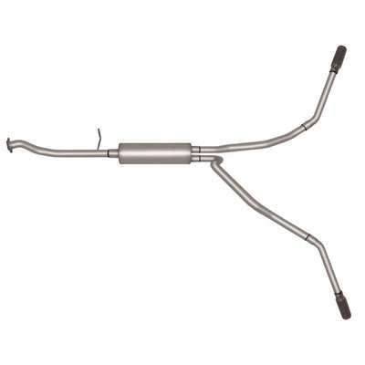 Gibson silver cat-back exhaust