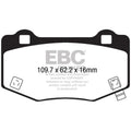 EBC auto part installed view