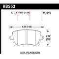 Hawk Performance auto part detail