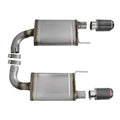 aFe axle-back exhaust detail