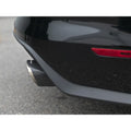 aFe axle-back exhaust installed view