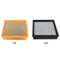 aFe air filter installed view
