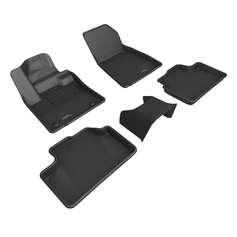 3D MAXpider black floor mats