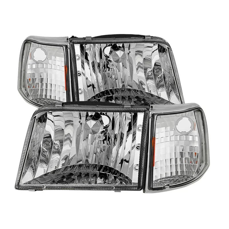 SPYDER chrome headlights
