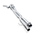 Stainless Works cat-back exhaust close-up
