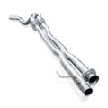 Stainless Works cat-back exhaust close-up
