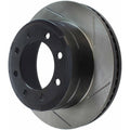 Stoptech auto part installed view