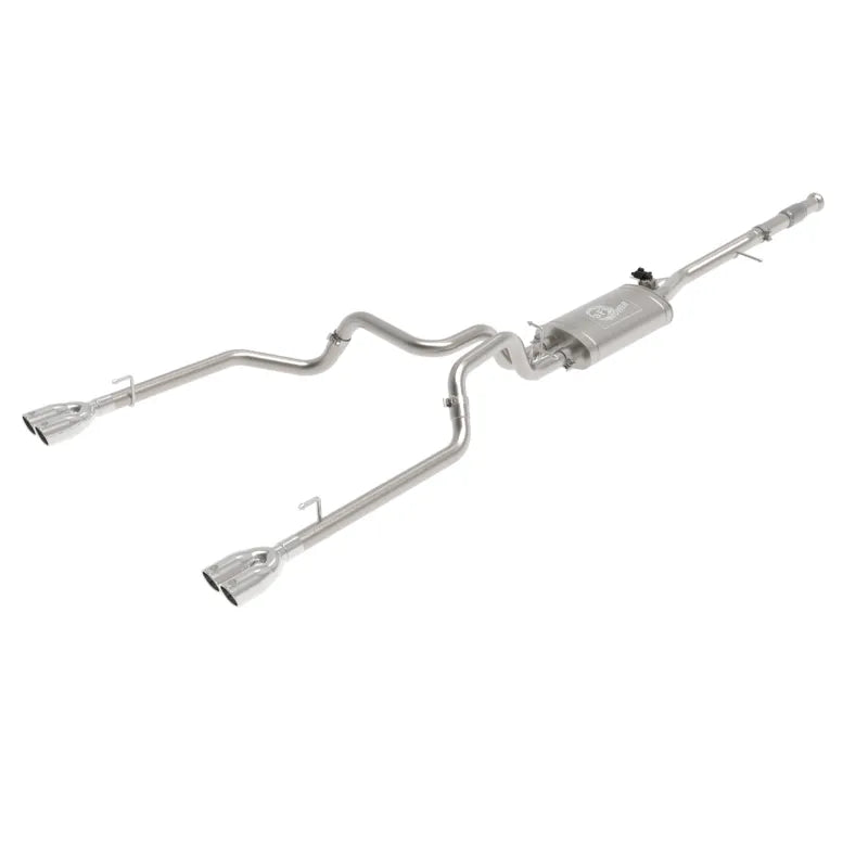 aFe black cat-back exhaust