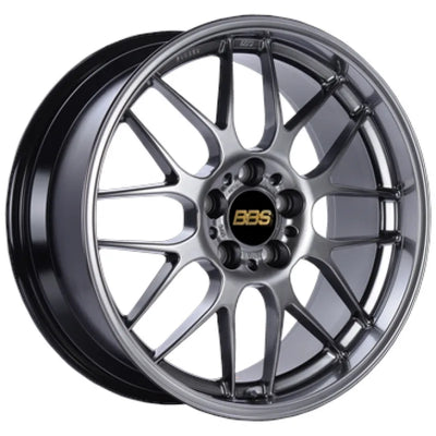 BBS black auto part