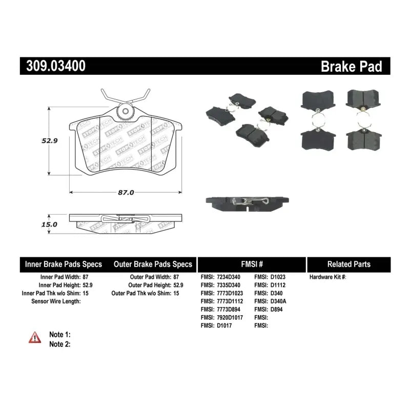 Stoptech auto part