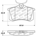 Stoptech auto part detail