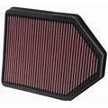 K&N Engineering air filter installed view