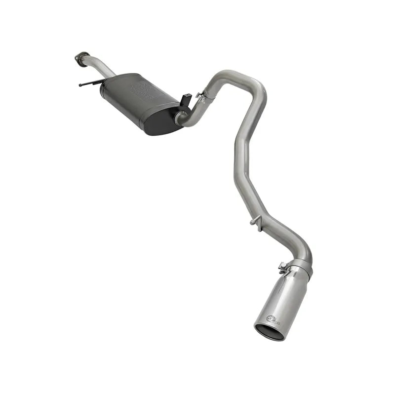 aFe polished cat-back exhaust