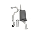 aFe cat-back exhaust detail