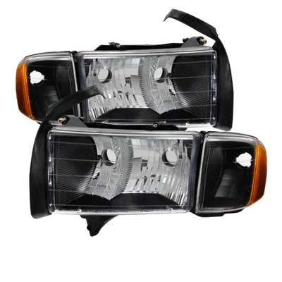 SPYDER black headlights