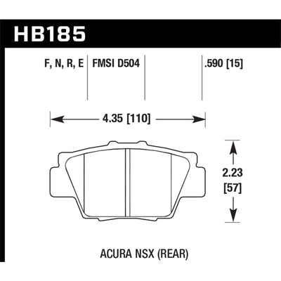 Hawk Performance auto part