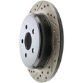 Stoptech auto part close-up