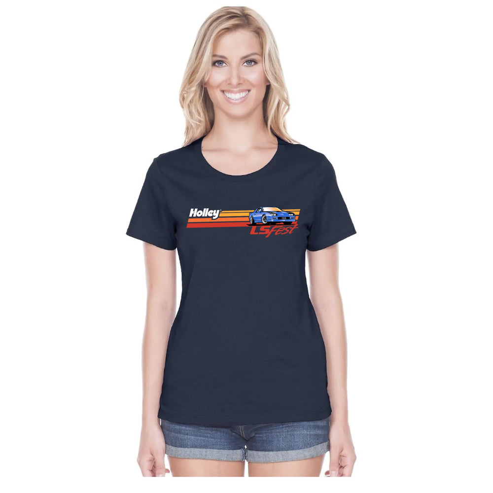 LS FEST LADIES RETRO CAM STRIPE - I