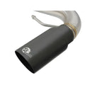 aFe axle-back exhaust close-up