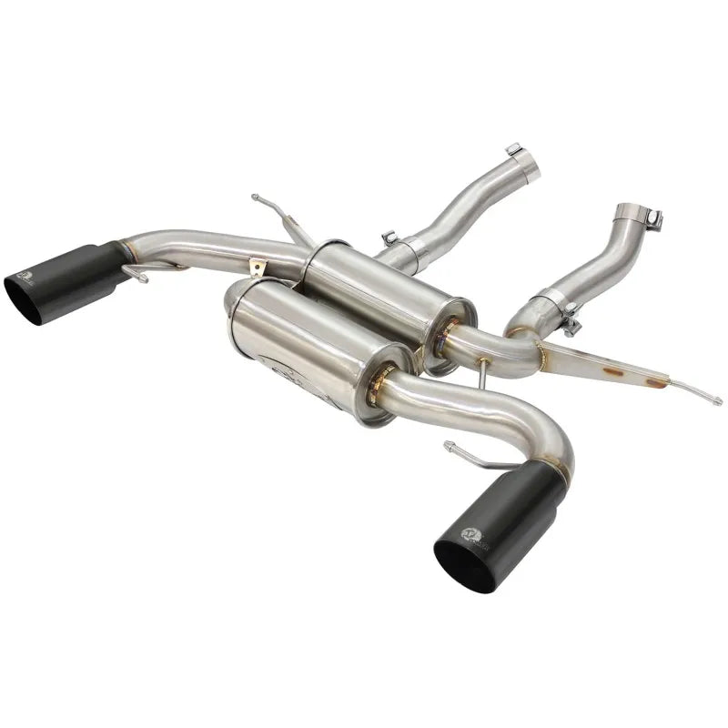 aFe black axle-back exhaust