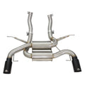 aFe axle-back exhaust close-up
