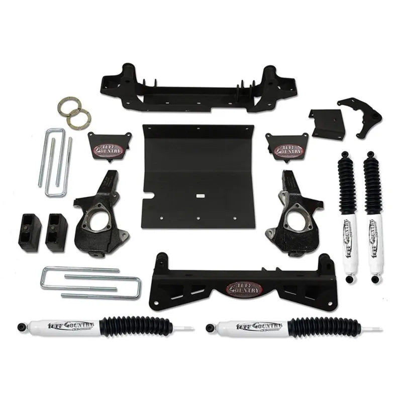 Tuff Country silver shock absorber