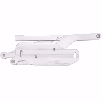67-69 Camaro/Firebird, 65-67 Chevelle/El Camino/Impala, 66-67 Nova Hood Hinge Kit - Solid Frame - Steel - Natural