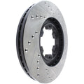 Stoptech auto part close-up