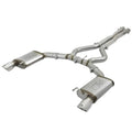 aFe polished cat-back exhaust