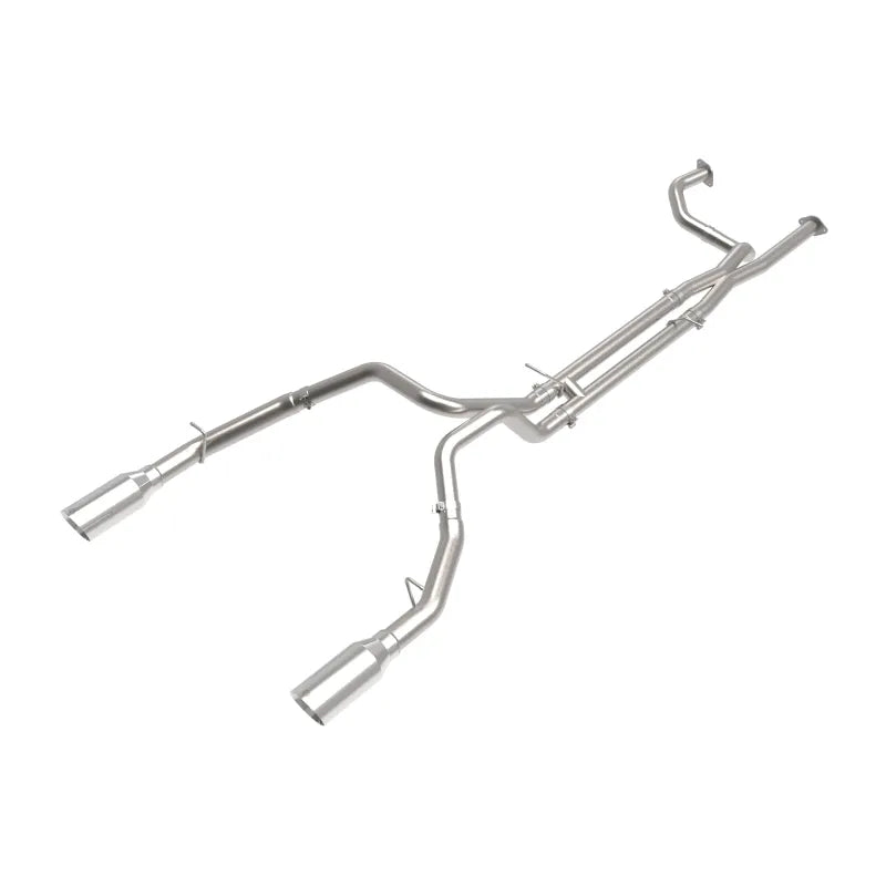aFe polished cat-back exhaust