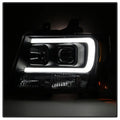 SPYDER headlights installed view